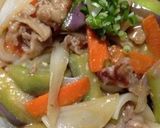 豚バラ＆あるもん野菜のかんたん味噌煮♡作り方7写真