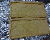 うすあげとサラミのチーズ焼き作り方2写真