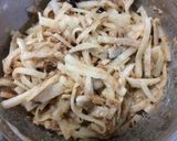 懐かし〜!大根とマグロフレークのサラダ作り方4写真