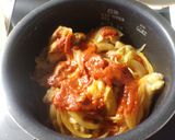 炊飯器にお任せ★チキンのトマト煮込み作り方3写真