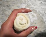 台湾の朝ごはんネギ入りパンケーキ蔥油餅作り方6写真