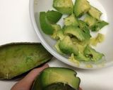 アボカドトマト冷奴作り方1写真