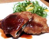 ◆サクサクとろ～り♪ポークチーズカツ◆作り方5写真