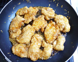 柔らかい！鶏むね肉の唐揚げ★ごま甘辛だれ作り方9写真