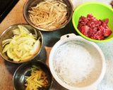 牛肉のしぐれ煮作り方1写真