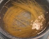 一人暮らし男子必見👦🏻たらこクリームパスタ作り方1写真