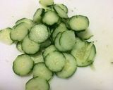 胡瓜の昆布茶漬け作り方1写真