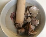 鶏レバー煮〜離乳食後期取り分け付き〜作り方3写真