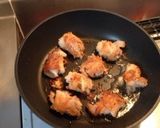 揚げないで焼くだけ！簡単！豚玉とじ作り方3写真