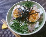 柚こしょう半熟煮たまご丼♪作り方8写真