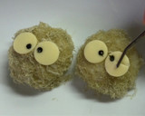簡単♪トトロキャラ弁　まっくろくろすけ作り方5写真