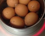 ゆで卵〜(o˘◡˘o)楽ちん♡作り方7写真