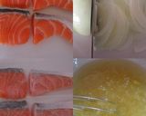 塩レモン玉葱バターソースでサーモンソテー作り方1写真
