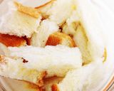夏休みの朝食おやつに♡簡単パンプディング作り方4写真