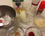 鶏ムネ串焼き　玉ねぎソースのせ作り方1写真