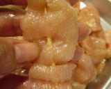 鶏ムネ串焼き　玉ねぎソースのせ作り方5写真