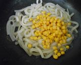 冷凍うどん使用でバターコーンうどん作り方7写真