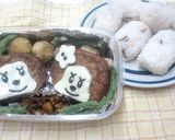 モンチッチとお出かけ弁当作り方5写真
