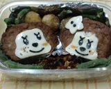 モンチッチとお出かけ弁当作り方7写真