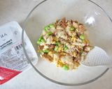 炭火焼チキンの簡単♪ひつまぶし風混ぜご飯作り方5写真