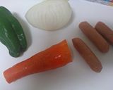カレールーで作るスパゲッティ♪作り方1写真