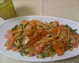 カレールーで作るスパゲッティ♪作り方9写真