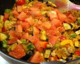 ヘルシー☆彩り野菜とツナのドライカレー♪作り方5写真