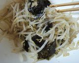 もやしの韓国風ﾅﾑﾙ作り方3写真