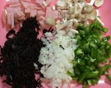 ごま油が香ばしい!ひじきチャーハン♪作り方1写真