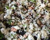ごま油が香ばしい!ひじきチャーハン♪作り方4写真