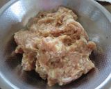 ゴーヤ(ピーマン）味噌バーグのチーズ焼き作り方2写真