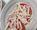 ポテトとトマトの重ね焼き作り方5写真