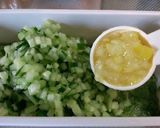 ジューシー蒸し鶏の塩レモンきゅうりソース作り方3写真