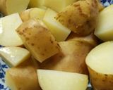簡単おつまみ!!アンチョビポテト♪作り方1写真