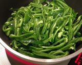 ご飯に合う！甘辛ピーマン 塩昆布炒め。作り方1写真