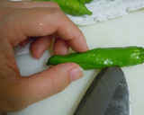 ししとうと豚バラのシンプル炒め作り方1写真
