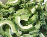 こねり(ゴーヤとナスのみそ炒め煮)作り方1写真