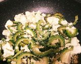 豆腐でまろやかゴーヤチャンプル作り方4写真