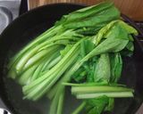小松菜大量消費！和風ゴマチーズサラダ作り方1写真