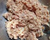 お肉とうふのヘルシーつくね♡作り方1写真