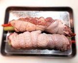 ヘルシー☆野菜チキンロール作り方6写真