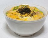パパの親子丼　アスパラ入り作り方7写真