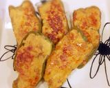 納豆deふっくらヘルシー☆ピーマン肉詰め作り方10写真