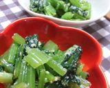 小松菜大量消費！和風ゴマチーズサラダ作り方6写真