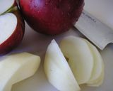 ♪秋のキャラメル林檎ケーキ♪作り方3写真