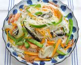 簡単◎オイルサーディン素麺チャンプルー作り方7写真