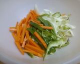 豚入り細切り野菜炒め作り方2写真