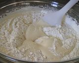 ♪秋のキャラメル林檎ケーキ♪作り方6写真