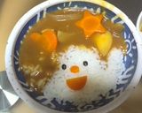 カレーでキャラ★モンチッチ作り方2写真