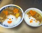 カレーでキャラ★モンチッチ作り方3写真